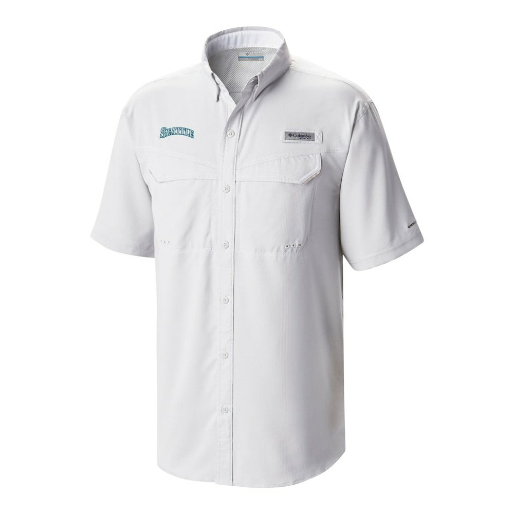 Seattle Mariners Columbia Omni-Wick Low Drag Offshore Button-Up Shirt Outlet