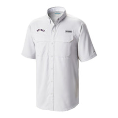 Houston Astros Columbia Omni-Wick Low Drag Offshore Button-Up Shirt Discount