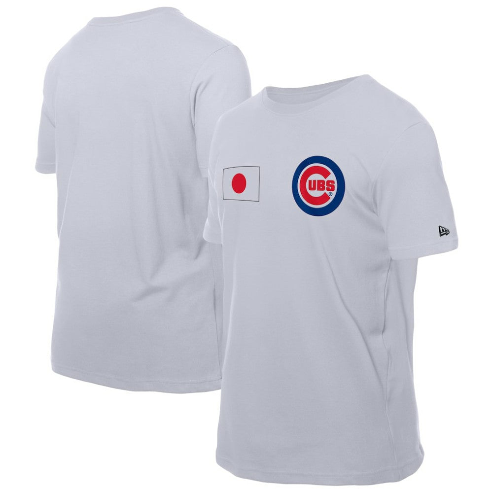 Chicago Cubs New Era Japanese Flag T-Shirt Sale