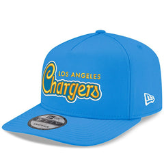 Los Angeles Chargers New Era Charger Power A-Frame 9FIFTY Snapback Hat - Powder Blue - NFL