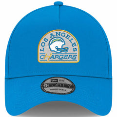 Los Angeles Chargers New Era Charger Power A-Frame 9FORTY Trucker Adjustable Hat - Powder Blue - NFL