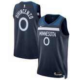 Nike Donte DiVincenzo Minnesota Timberwolves Unisex Swingman Player Jersey Icon Edition Navy