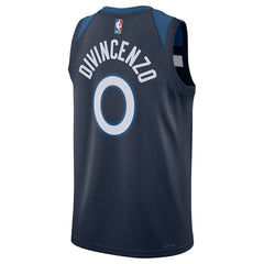 Nike Donte DiVincenzo Minnesota Timberwolves Unisex Swingman Player Jersey Icon Edition Navy