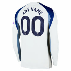 Nike - Tottenham Hotspur 2025/26 Home Replica Long Sleeve Custom Jersey - White