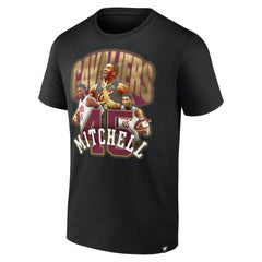 Fanatics Donovan Mitchell Cleveland Cavaliers Notorious 4.0 T-Shirt Black