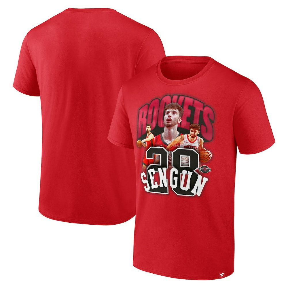 Fanatics Alperen Sengun Houston Rockets Notorious 4.0 T-Shirt Red