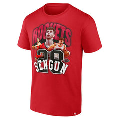 Fanatics Alperen Sengun Houston Rockets Notorious 4.0 T-Shirt Red