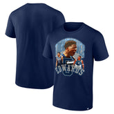 Fanatics Anthony Edwards Minnesota Timberwolves Notorious 4.0 T-Shirt Navy