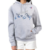 Toronto Blue Jays G-III 4Her by Carl Banks Women's Shadow Logo Graphic Pullover Hoodie for sale