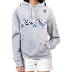 Toronto Blue Jays G-III 4Her by Carl Banks Women's Shadow Logo Graphic Pullover Hoodie for sale