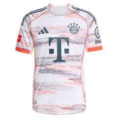Adidas - Harry Kane Bayern Munich 2025/26 Away Player Jersey - White