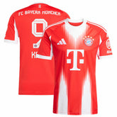 Adidas - Harry Kane Bayern Munich 2025/26 Home Replica Jersey - Red