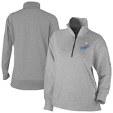 Los Angeles Dodgers Columbia Women's Birchwood Hills Quarter-Zip Pullover Sale