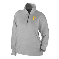 Pittsburgh Pirates Columbia Women's Birchwood Hills Quarter-Zip Pullover for sale