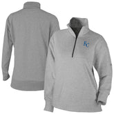 Kansas City Royals Columbia Women's Birchwood Hills Quarter-Zip Pullover Outlet