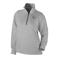 Kansas City Royals Columbia Women's Birchwood Hills Quarter-Zip Pullover Outlet