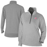 Cincinnati Reds Columbia Women's Birchwood Hills Quarter-Zip Pullover Discount