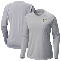 St. Louis Cardinals Columbia Tidal Tee II Long Sleeve T-Shirt Outlet