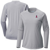 Los Angeles Angels Columbia Tidal Tee II Long Sleeve T-Shirt Sale