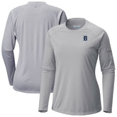 Detroit Tigers Columbia Tidal Tee II Long Sleeve T-Shirt Sale