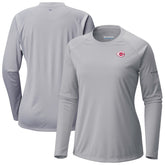 Cincinnati Reds Columbia Tidal Tee II Long Sleeve T-Shirt for sale
