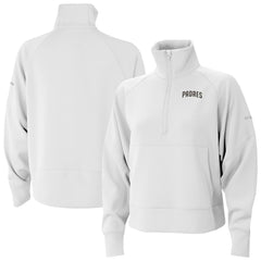 San Diego Padres Columbia Women's Wickhams Hills Raglan Omni-Wick Quarter-Zip Pullover Outlet