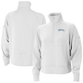 Seattle Mariners Columbia Women's Wickhams Hills Raglan Omni-Wick Quarter-Zip Pullover Discount