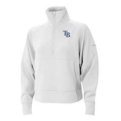 Tampa Bay Rays Columbia Women's Wickhams Hills Raglan Omni-Wick Quarter-Zip Pullover Online