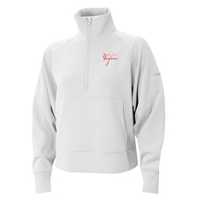 New York Yankees Columbia Women's Wickhams Hills Raglan Omni-Wick Quarter-Zip Pullover Sale