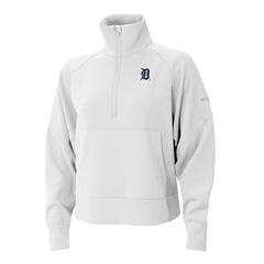 Detroit Tigers Columbia Women's Wickhams Hills Raglan Omni-Wick Quarter-Zip Pullover Discount
