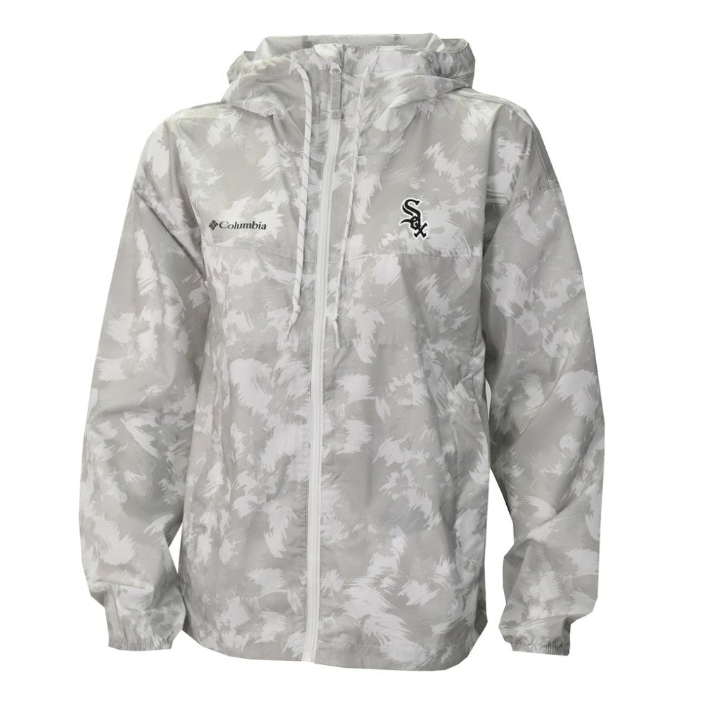 Chicago White Sox Columbia Women's Flash Challenger Full-Zip Hoodie Windbreaker Jacket Discount
