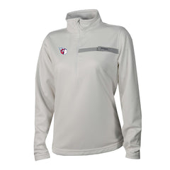 Cleveland Guardians Columbia Women's Skiff Guide Fleece Half-Zip Pullover Jacket for sale
