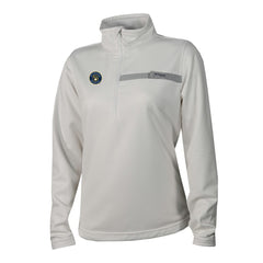 Milwaukee Brewers Columbia Women's Skiff Guide Fleece Half-Zip Pullover Jacket for sale