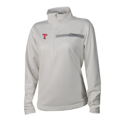 Texas Rangers Columbia Women's Skiff Guide Fleece Half-Zip Pullover Jacket Online