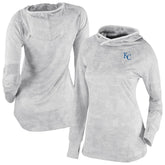 Kansas City Royals Columbia Women's Omni-Wick Sunday Ball Raglan Pullover Hoodie Sale