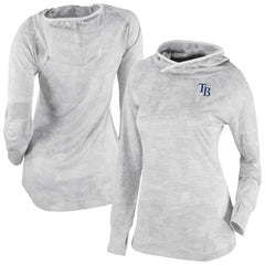 Tampa Bay Rays Columbia Women's Omni-Wick Sunday Ball Raglan Pullover Hoodie Outlet