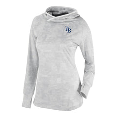 Tampa Bay Rays Columbia Women's Omni-Wick Sunday Ball Raglan Pullover Hoodie Outlet