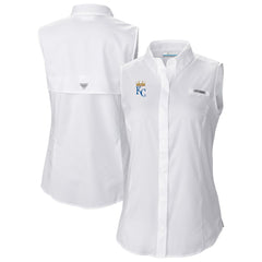 Kansas City Royals Columbia Women's Tamiami Sleeveless Shirt Sale