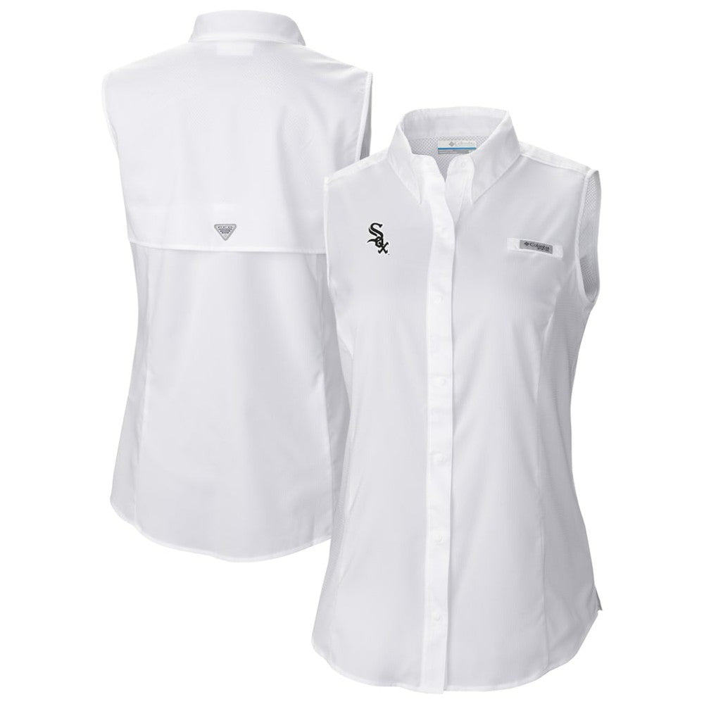 Chicago White Sox Columbia Women's Tamiami Sleeveless Shirt for sale