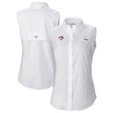 Toronto Blue Jays Columbia Women's Tamiami Sleeveless Shirt Sale
