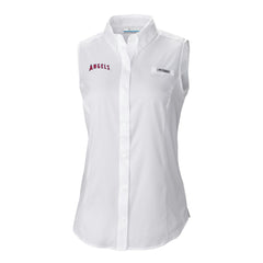 Los Angeles Angels Columbia Women's Tamiami Sleeveless Shirt Discount