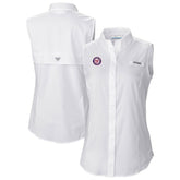 Washington Nationals Columbia Women's Tamiami Sleeveless Shirt Discount