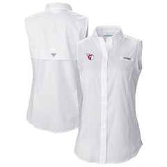 Cleveland Guardians Columbia Women's Tamiami Sleeveless Shirt Near Me