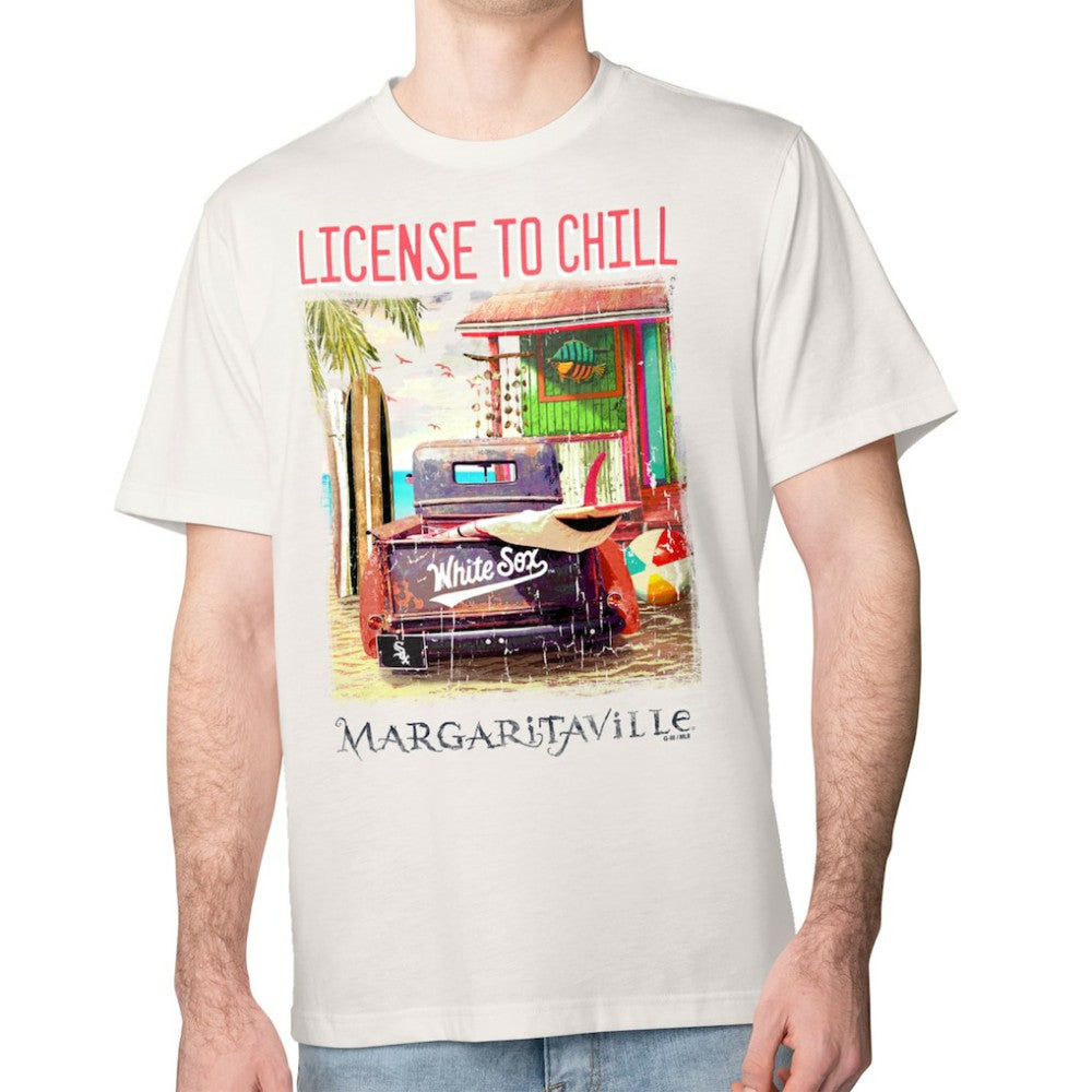Chicago White Sox Margaritaville License to Chill T-Shirt for sale