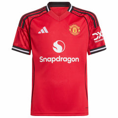Adidas - Marcus Rashford Manchester United Youth Home 2025/26 Replica Player Jersey - Red