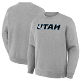 Utah Mammoth Fanatics Combo Legacy Fleece Sweatshirt - Heather Gray | Fanatics on sale