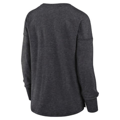 Utah Mammoth Fanatics Women's Primary Logo Legacy Long Sleeve T-Shirt - Heather Charcoal | Fanatics online