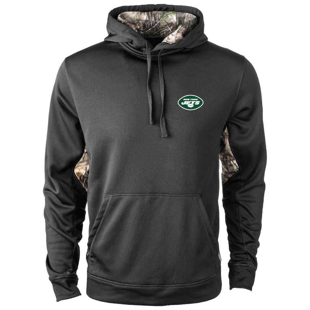 New York Jets Dunbrooke Ranger Real Tree Camo Hoodie - Black - NFL