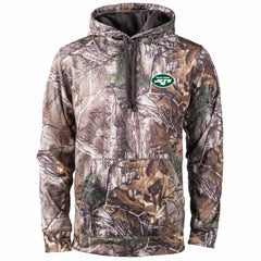 New York Jets Dunbrooke Champion Tech Fleece Hoodie - Camo - NFL