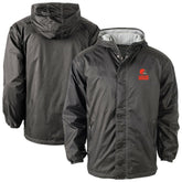 Cleveland Browns Dunbrooke Big & Tall Logo Legacy Stadium Full-Zip Hooded Jacket - Black - NFL